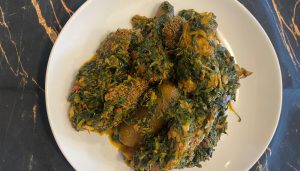 Efo-Riro (Spinach) Soup